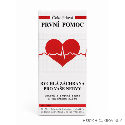 První pomoc 100g - mléčná čokoláda