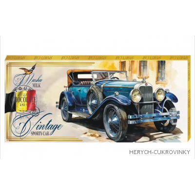 Vintage car 100g  čokoláda