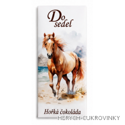 Kůň 100g - hořká čokoláda