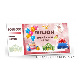 Maxi obálka Milion splněných přání 175g