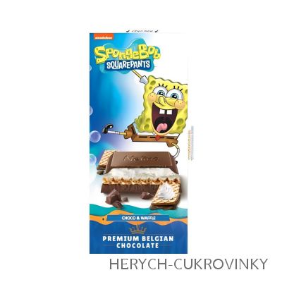 Čokoláda Spongebob wafle 80g