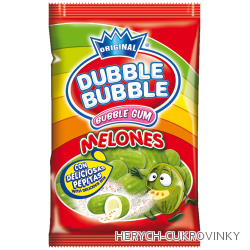 Dubble Bubble Melones 6,1g / 250 Ks