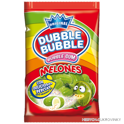 Dubble Bubble Melones 6,1g / 250 Ks