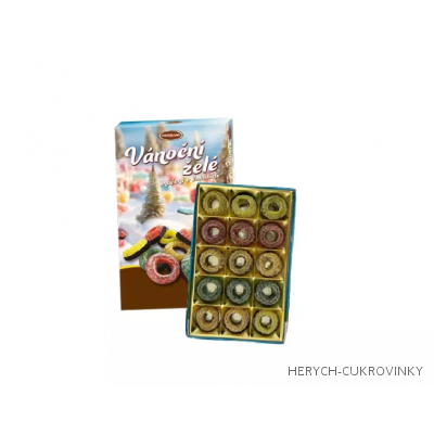 Vánoční želé polomáčené 235g