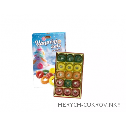 Vánoční želé v cukru 210g