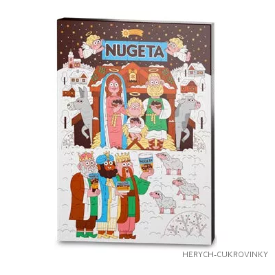 Adventní kalendář Nugeta 50g