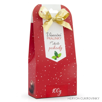 Italské pralinky red mašle 100g