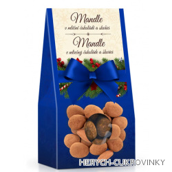 Vánoční mandle ve skořici modré 150g