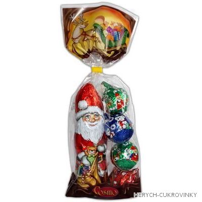 Cosmo vánoční sáček mix čok. 120g