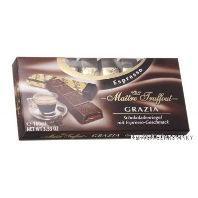 Grazioso MT čokoláda Espresso 100g